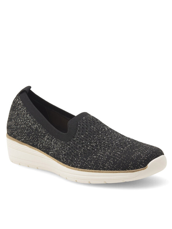 Clara Barson Clara Barson Īsi apavi WS6281-01 Melns