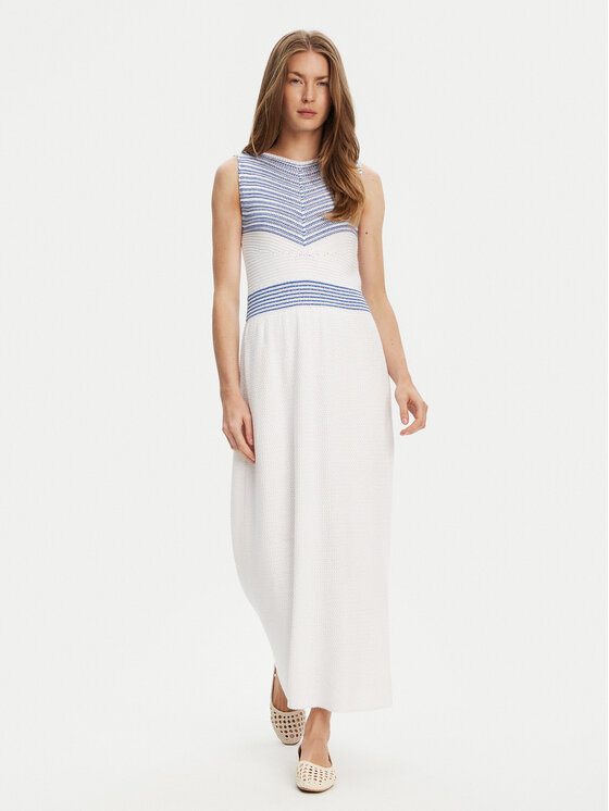 United Colors Of Benetton United Colors Of Benetton Letní šaty 1194EV02A Modrá Regular Fit