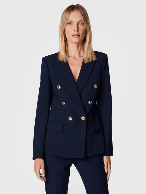 Marciano Guess Blazer 2BGN02 9653Z Bleu marine Slim Fit Modivo