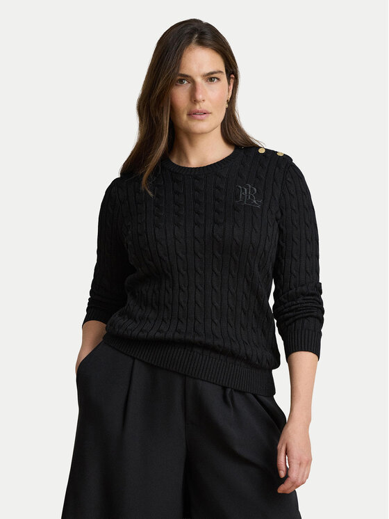 LAUREN RALPH LAUREN LAUREN RALPH LAUREN Пуловер 200P14039001 Черен Regular Fit