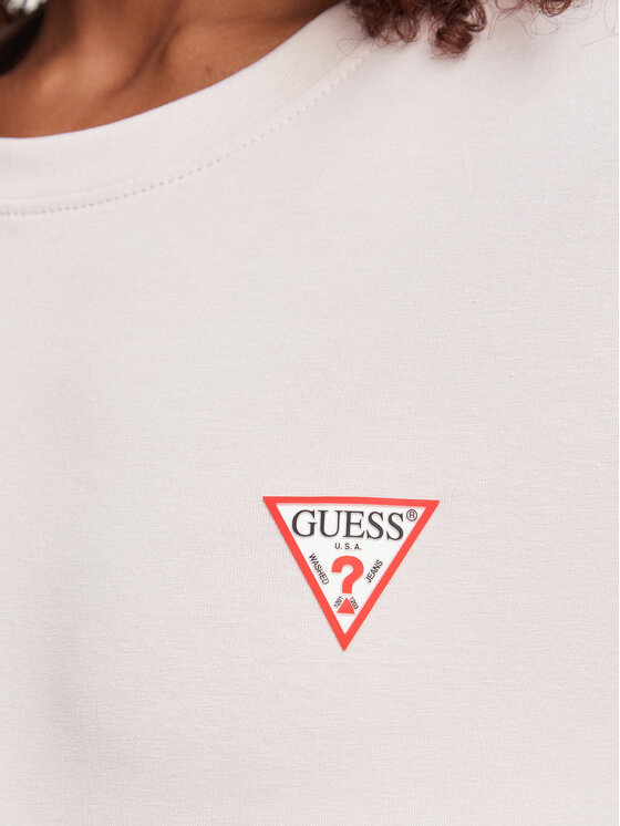 Guess Guess T-shirt W2YI44 J1314 Viola chiaro Slim Fit