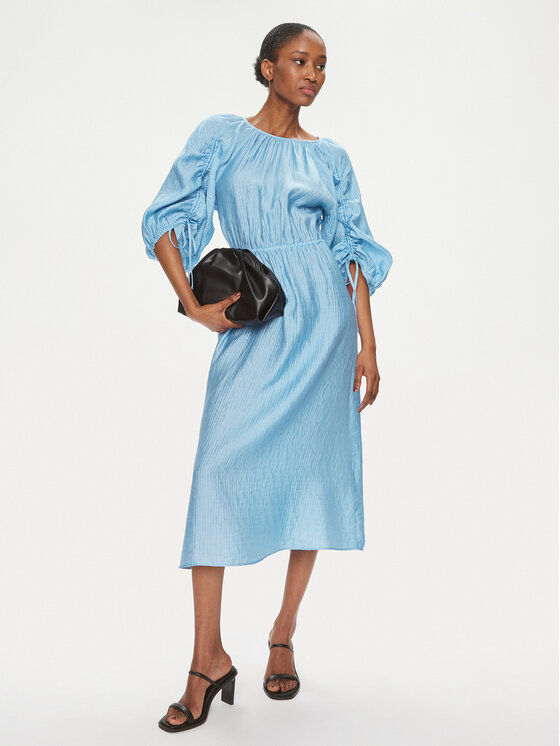 Karen by Simonsen Karen by Simonsen Rochie de vară Noma 10104828 Albastru celest Relaxed Fit