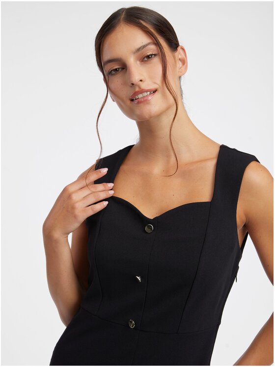 Orsay Orsay Sukienka 490470660000__42 Czarny Regular Fit