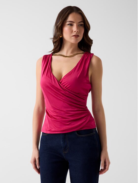 Marciano Guess Top 181916 Červená Classic Fit