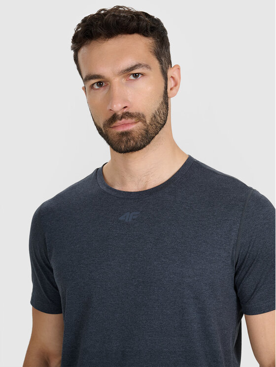4F 4F T-Shirt MULTI ACTIVE Szary ciemny Regular Fit