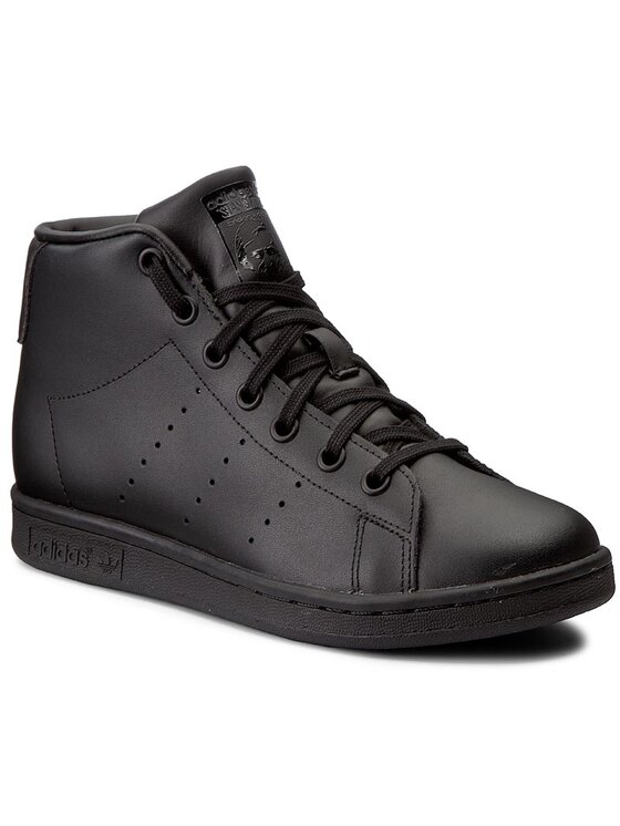adidas Sneakersy Stan Smith Mid J BZ0097 Czarny Modivo.pl
