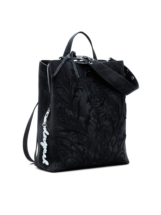 Desigual Desigual Torbica Romeo Floral Total B 25WAKP06 Crna