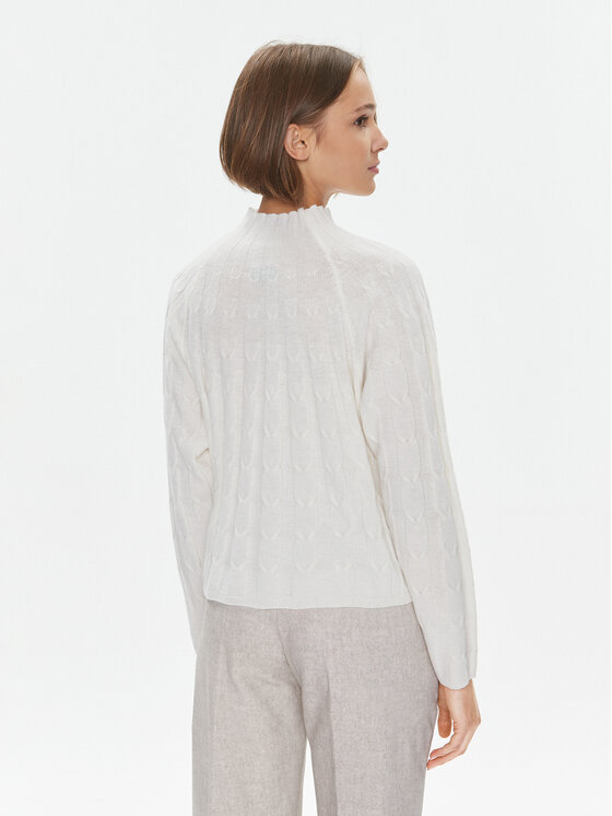 Marella Marella Пуловер Kartal 2333660736200 Бял Regular Fit