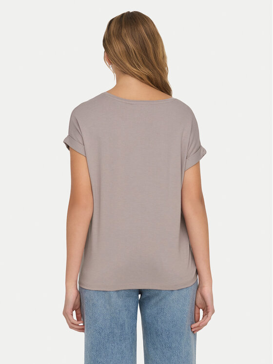 ONLY ONLY T-Shirt Moster 15106662 Μπεζ Loose Fit