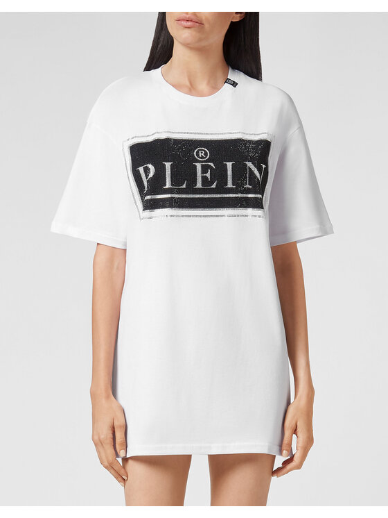PHILIPP PLEIN PHILIPP PLEIN T-Shirt 22949 Biały Regular Fit