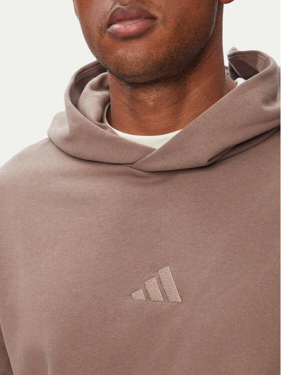 adidas adidas Sweatshirt Kit 3-Stripes Hoodie KW2406 Beige Regular Fit