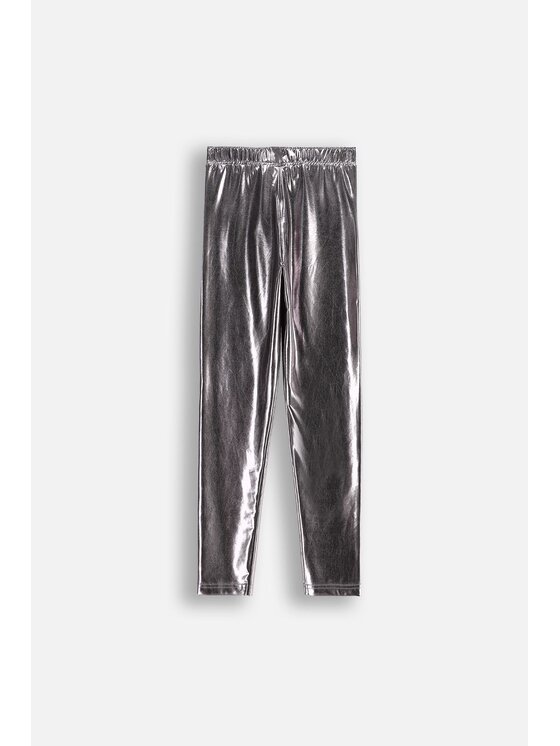 Coccodrillo Coccodrillo Legginsy WC5122101CGJ-024 Srebrny