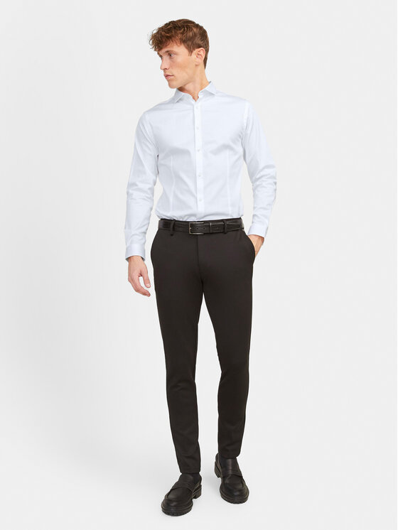 Jack&Jones Jack&Jones Krekls Parma 12097662 Balts Super Slim Fit