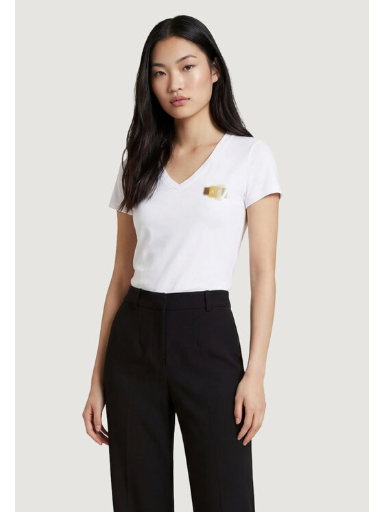 Armani Exchange Armani Exchange T-shirt XW002321 AF10356 Bianco Casual Fit