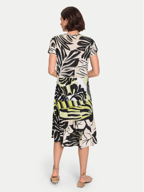 Olsen Olsen Sukienka letnia 13001756 Kolorowy Regular Fit