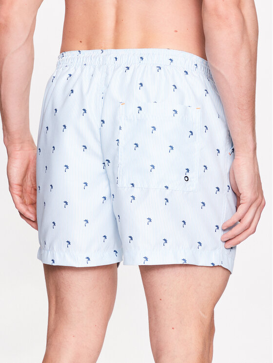 Brave Soul Brave Soul Badeshorts MSRT-CAPRI Weiß Regular Fit