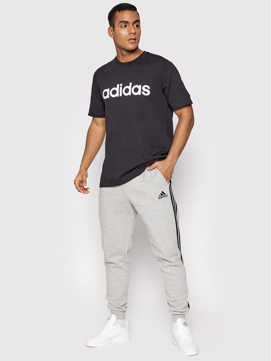 adidas Tričko Essentials Embroidered Linear Logo GL0057 Čierna Regular Fit  • Modivo.sk