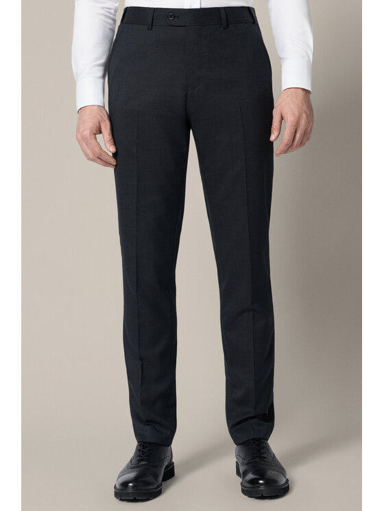 Lancerto Lancerto Garnitur Montoro GA073126000018 Szary Slim Fit