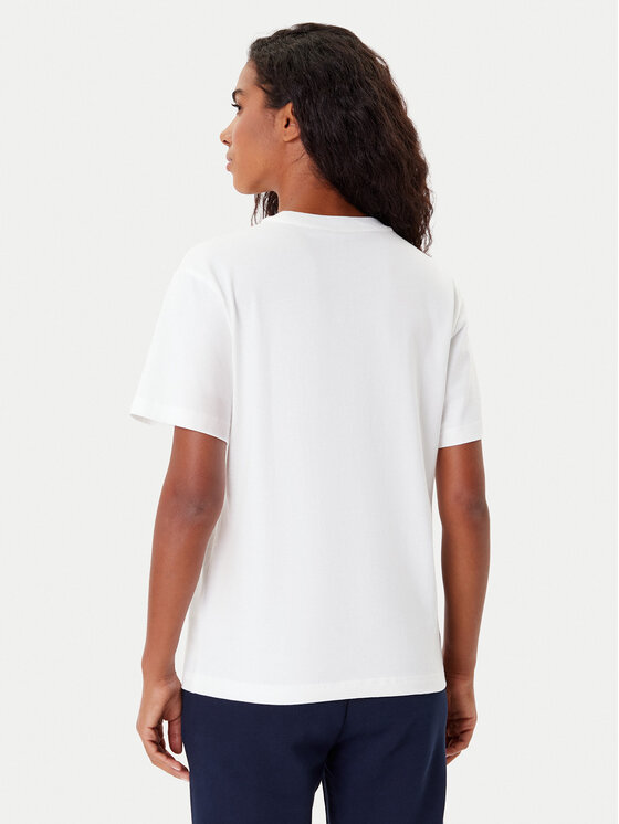 adidas adidas T-krekls Collegiate Graphic JV8545 Balts Regular Fit