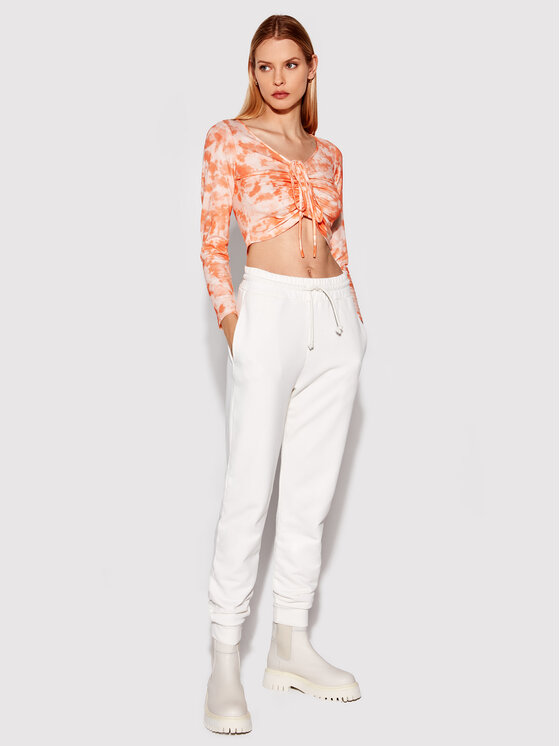 Blusa Leda 01 Arancione Slim Fit