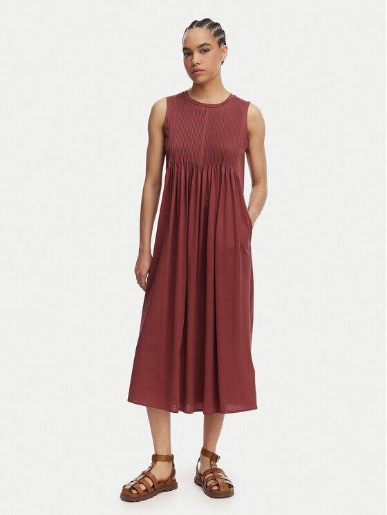 Weekend Max Mara Weekend Max Mara Haljina za svaki dan Ricordo 2615621022 Tamnocrvena Regular Fit