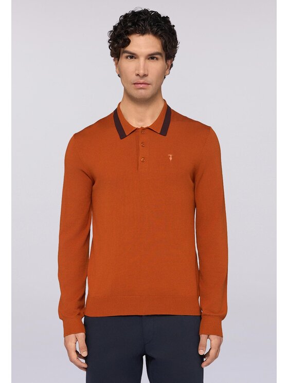 Trussardi Trussardi Cardigan M0198000021N022 Rosso Regular Fit