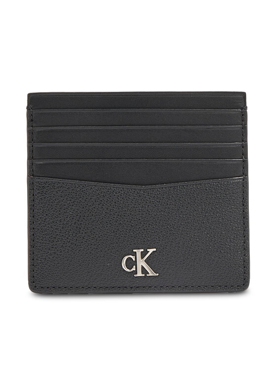 Calvin Klein Etui za kreditne kartice K50K511446 Črna
