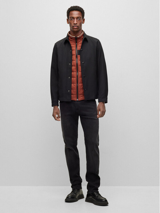 Gilet 50464300 Marrone Regular Fit