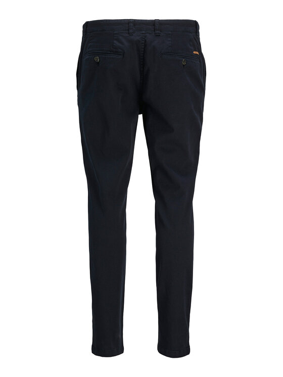 Jack & Jones Jack & Jones Chino nohavice Marco Arthur 12260904 Tmavomodrá Slim Fit