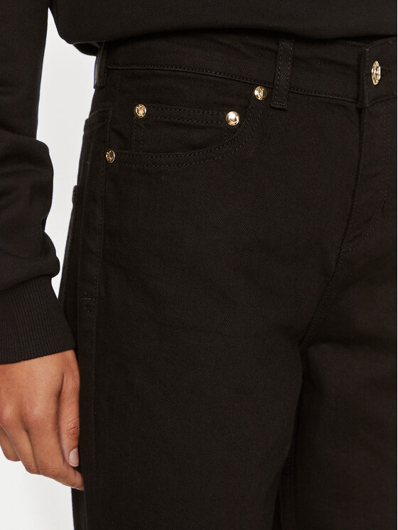 Just Cavalli Just Cavalli Jeans hlače 77PAB513 Črna Flare Fit