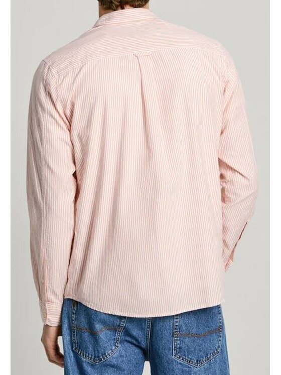 Pepe Jeans Pepe Jeans Koszula PM308563 155 Pomarańczowy Regular Fit