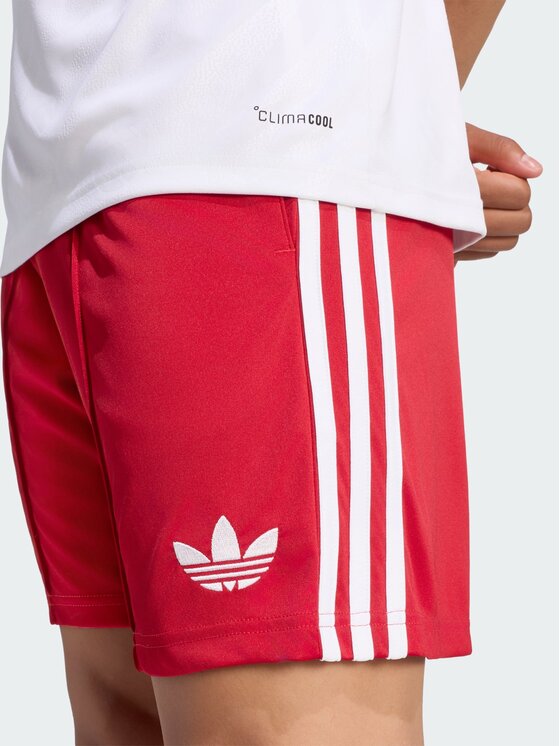 adidas adidas Szorty sportowe 171851 Czerwony Regular Fit