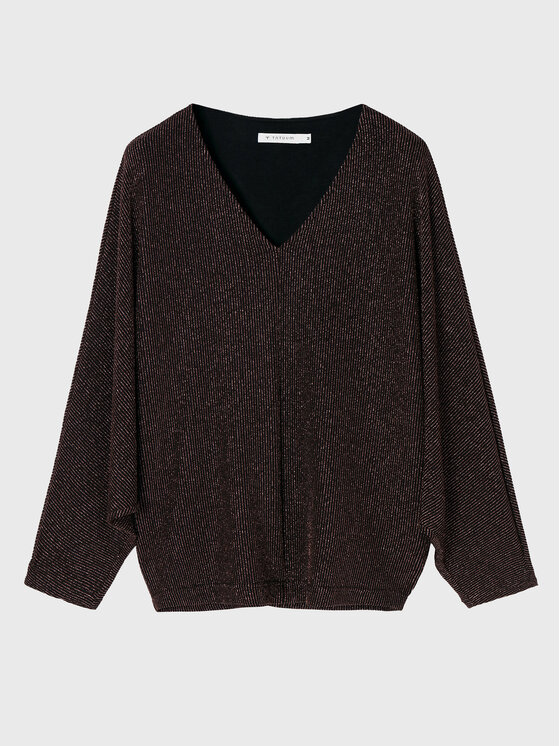 Tatuum Tatuum Bluza Overi T2224.046 Črna Oversize