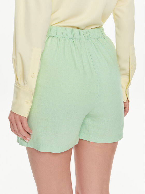 Vero Moda Vero Moda Szövet rövidnadrág Jesmilo 10279694 Zöld Regular Fit