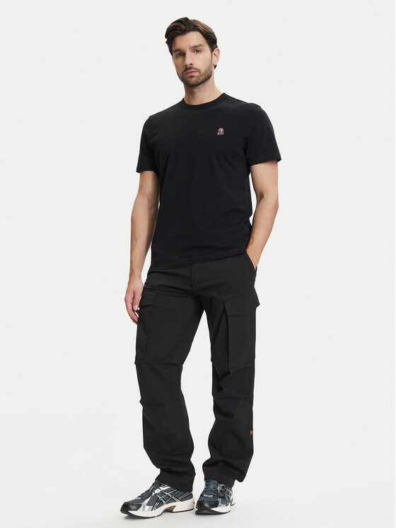 Parajumpers Parajumpers T-shirt 26SMPMTSRJ02 Crna Regular Fit