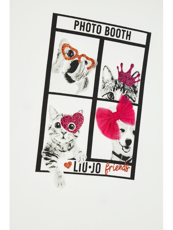 Blusa KF0121 J0088 Bianco Regular Fit