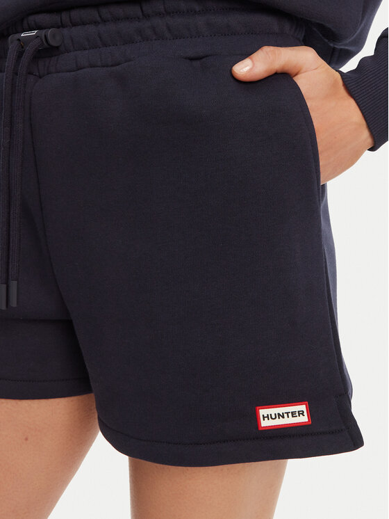 Hunter Hunter Szorty sportowe Lunan HARW0058251 Granatowy Regular Fit