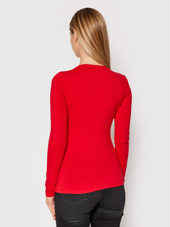 Blusa W2RI19 J1311 Rosso Slim Fit