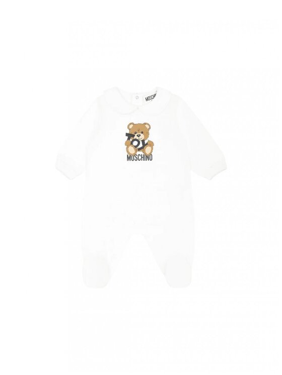 LOVE MOSCHINO LOVE MOSCHINO Σετ κορμάκι και φορμάκι mut048_lca19_10101 Λευκό