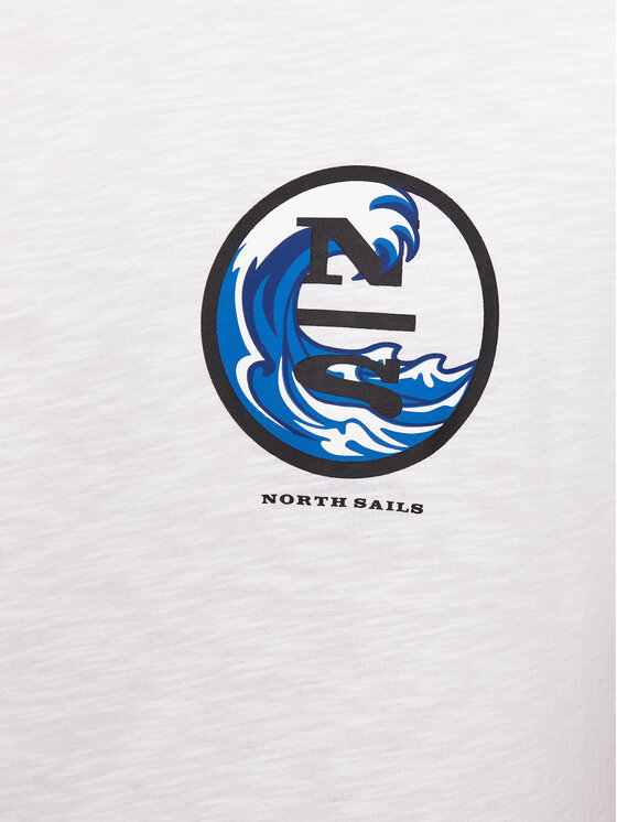 North Sails North Sails T-särk 692840 Valge Regular Fit