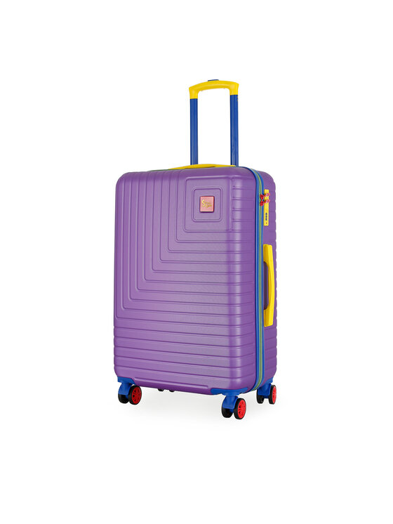 Semi Line Semi Line Vidutinio dydžio lagaminas T5940-2 Violetinė
