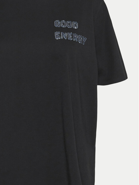 Vero Moda Vero Moda T-Shirt Halle 10321318 Μαύρο Loose Fit