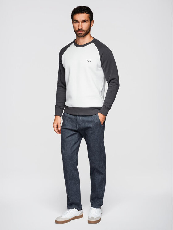 Ombre Ombre Mikina OM-SSNZ-0239 Šedá Regular Fit