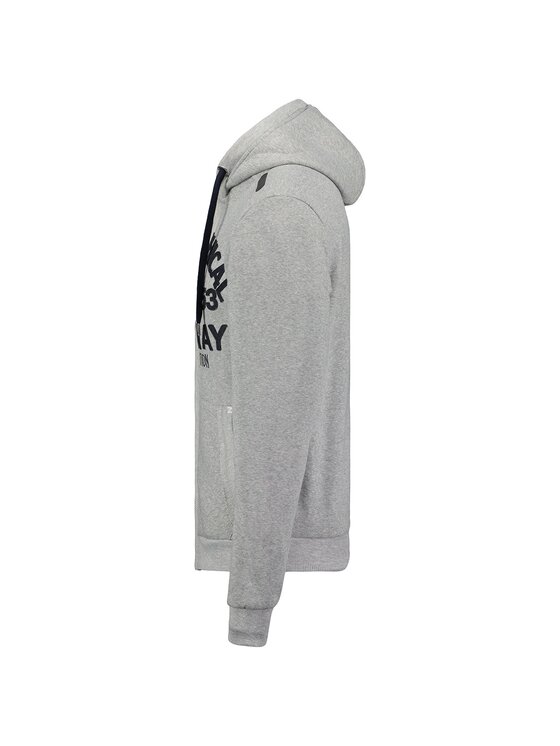 Geographical Norway Geographical Norway Bluza WW6088H/GN-BLENDED GREY Szary Regular Fit