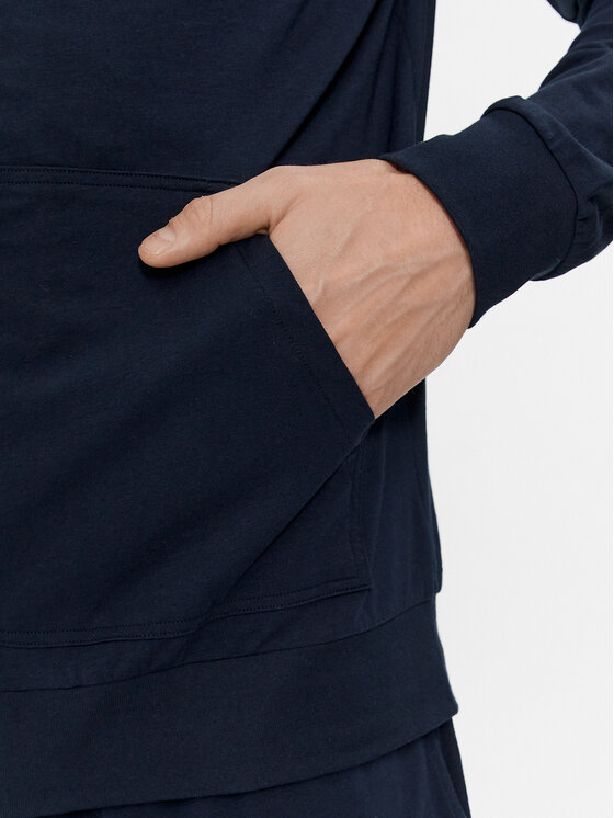 BOSS Boss Pulóver Mix&Match 50515392 Sötétkék Regular Fit