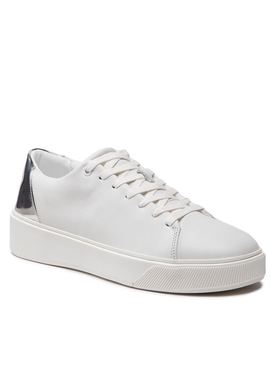 Sneakers Low Top Lace Up HM0HM00824 Bianco