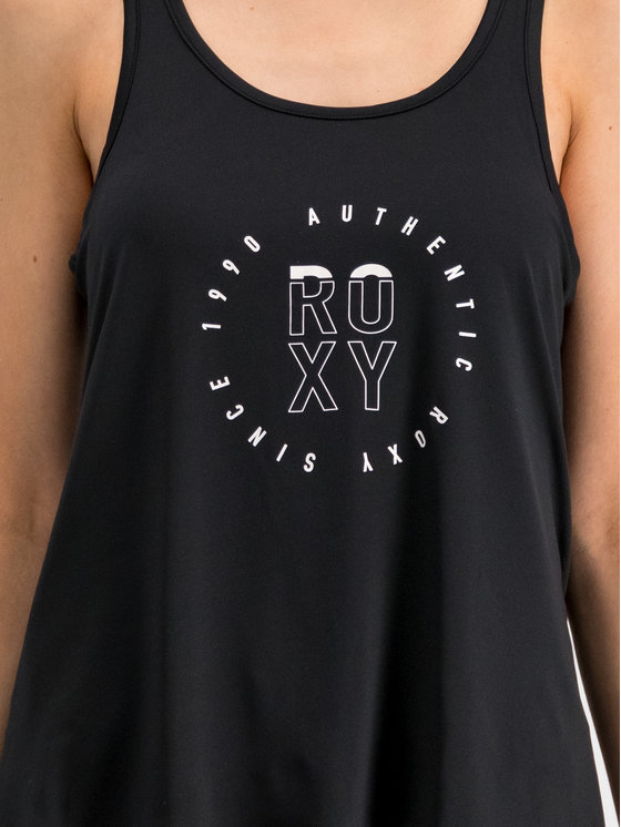 Roxy Roxy Топ ERJKT03504 Черен Regular Fit