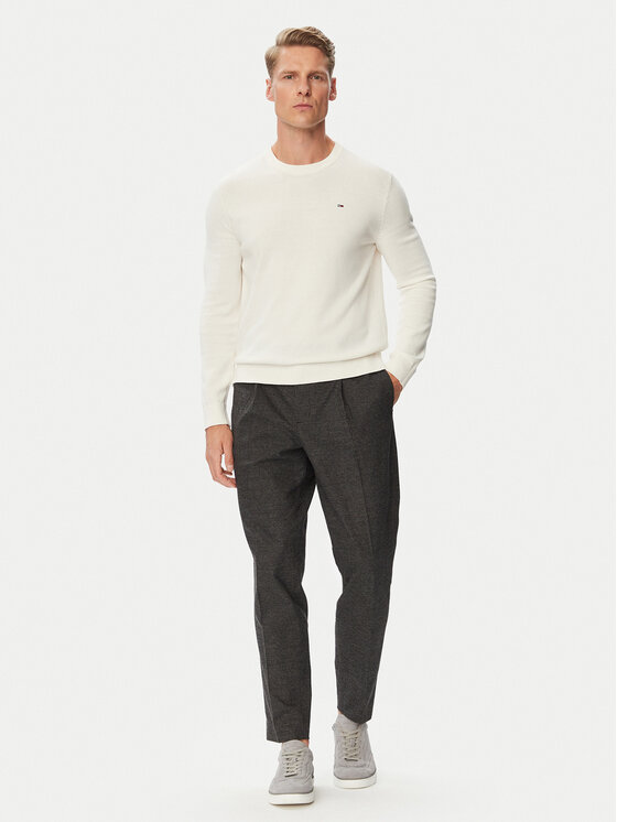 Tommy Hilfiger Tommy Hilfiger Чино панталони MW0MW45057 Сив Regular Fit