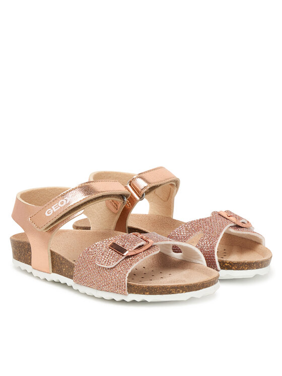 Geox Geox Sandali J Adriel Girl J028MC 0BNEW C8124 S Rosa