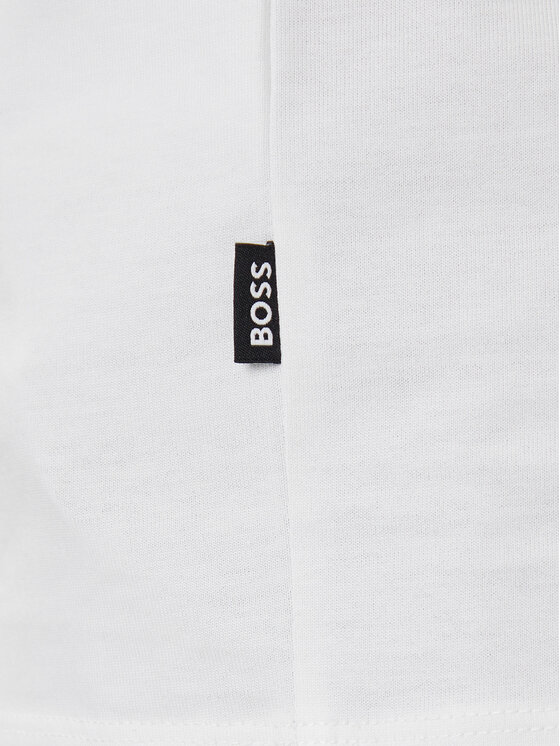 BOSS BOSS Majica H-Thompson 655 50543901 Bela Regular Fit